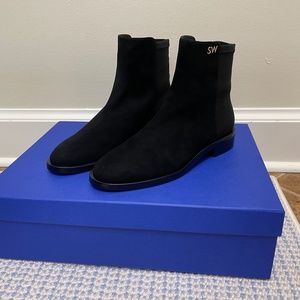 Black Suede Bootie